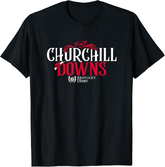 Officially Licensed Kentucky Derby Churchill Downs T-Shirt