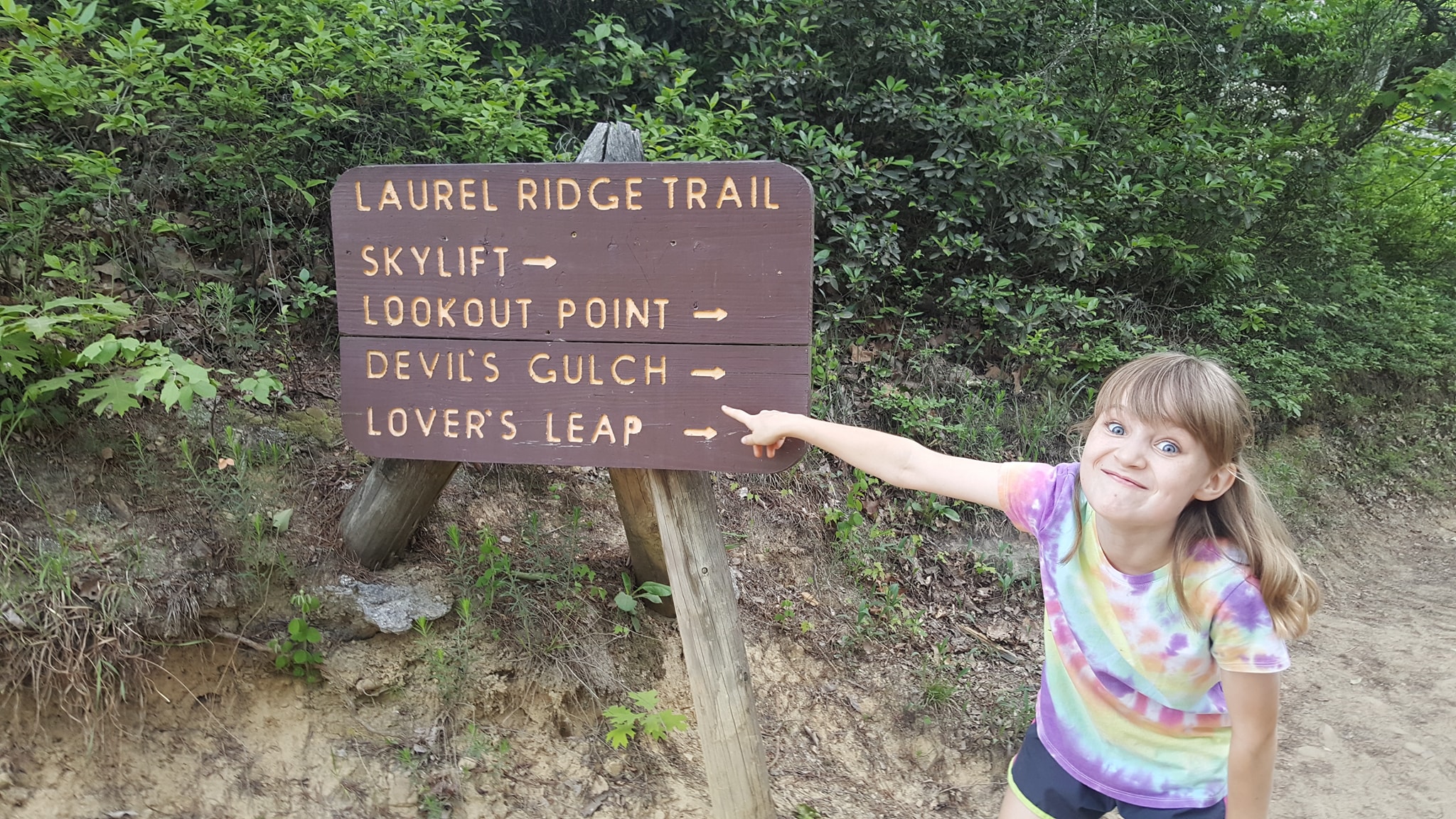 Hiking Trails at Natural Bridge State Park in Kentucky