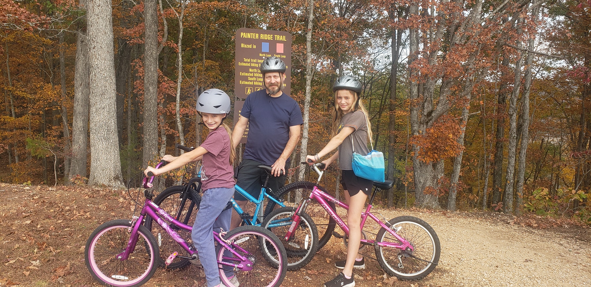 Painters Ridge Mountain Bike and Hiking Trail at Echo Bluff  State Park