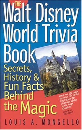 Disney World Trivia Book
