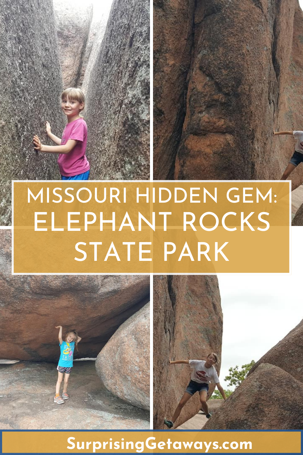 Missouri's Hidden GemL Elephant Rocks State Park

