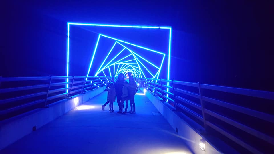 High Trestle Bridge in Madrid Iowa