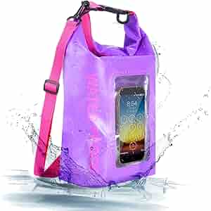 IP68 Waterproof Dry Bag, 2L - Roll Top Waterproof Pool Bag