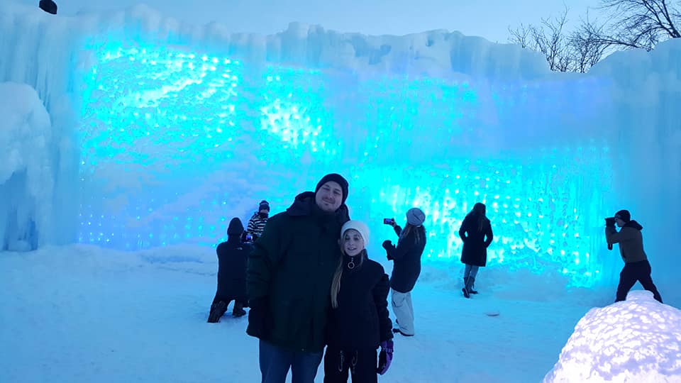 Ice Castles in Minnesota