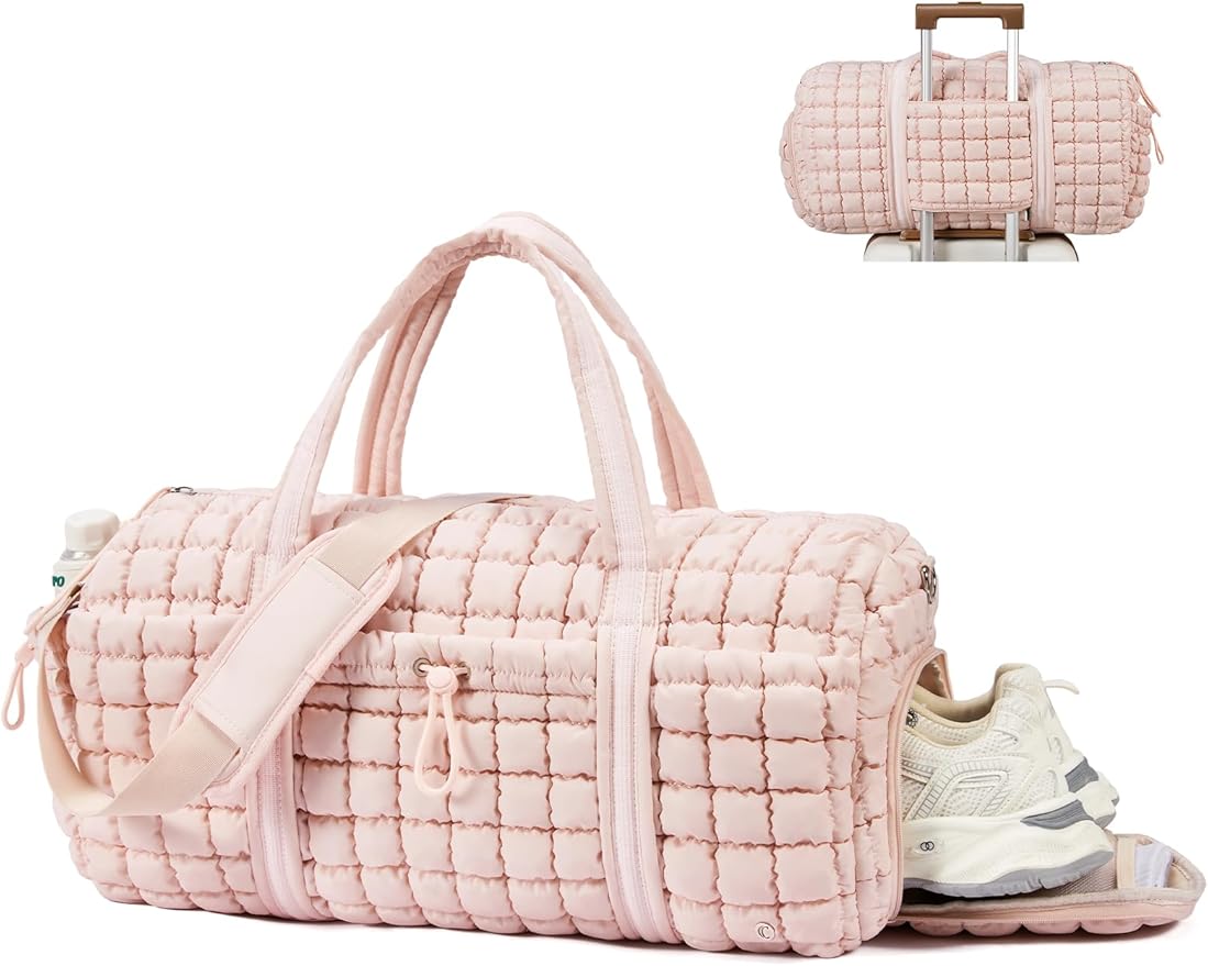 CLUCI Quilted Duffel Bag