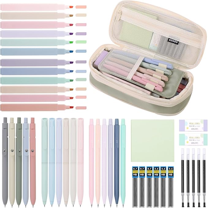 SKYDUE 44-Piece Essentials Stationary Set