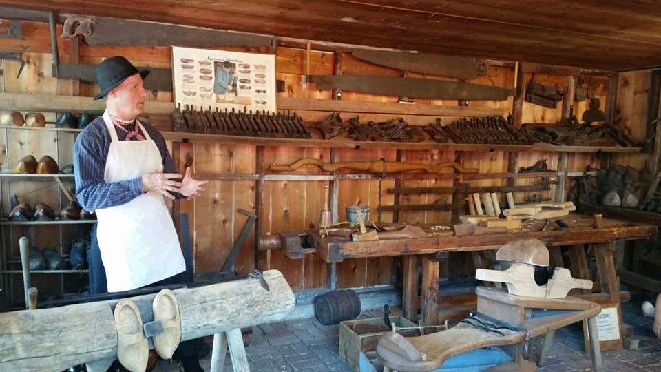 Pella's Historic Village Wooden Shoe Maker