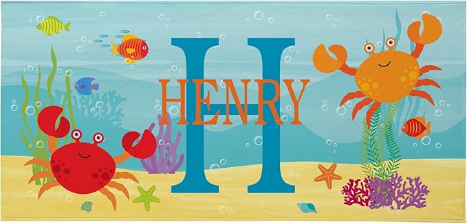 Personalized Beach Towel