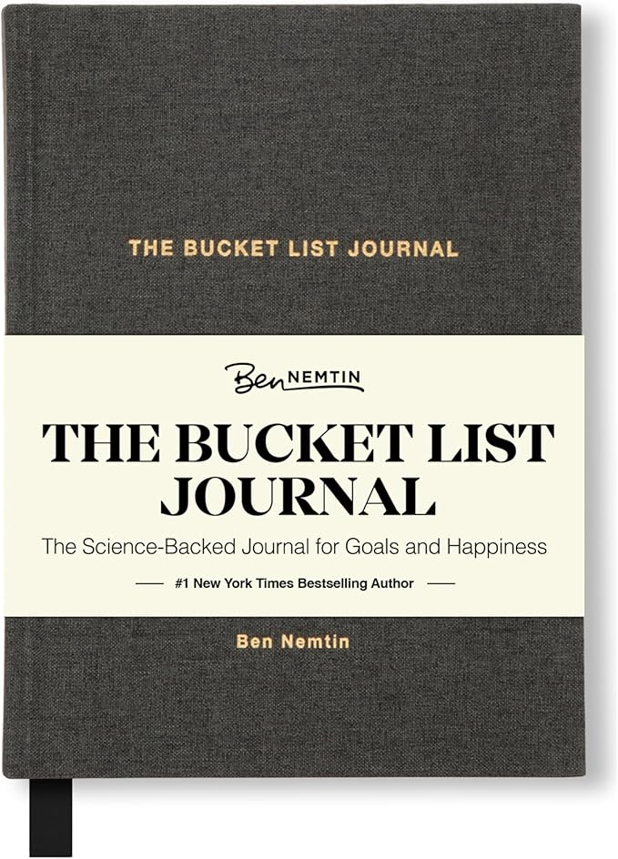 Ben Nemtin The Bucket List Journal | Science-Backed Guided Journal