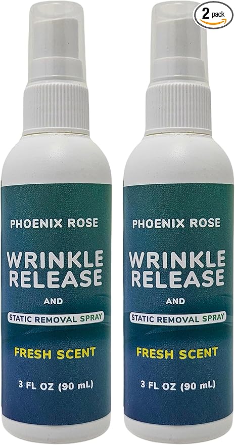 Phoenix Rose Wrinkle Release and Static Removal Spray