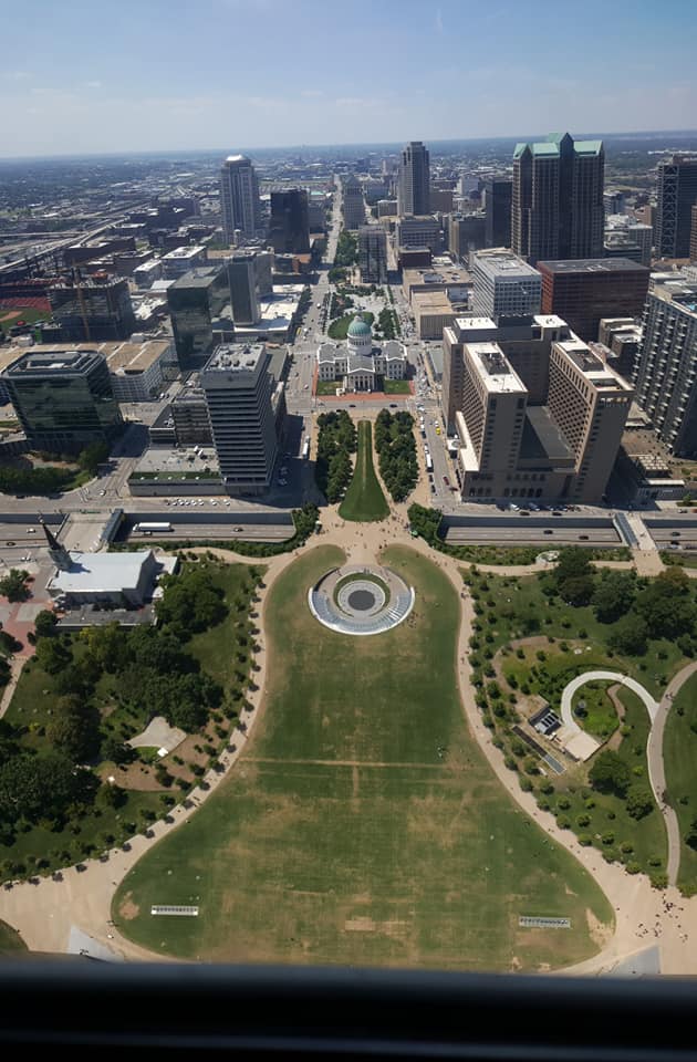 Top of the Gateway Arch
